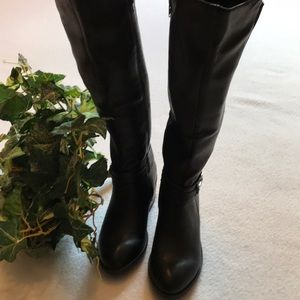 kohls black boots